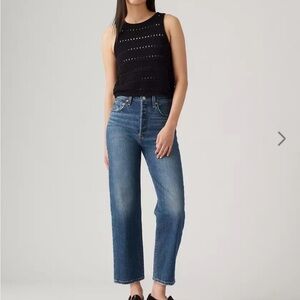 Levi’s Ribcage Straight Ankle 25